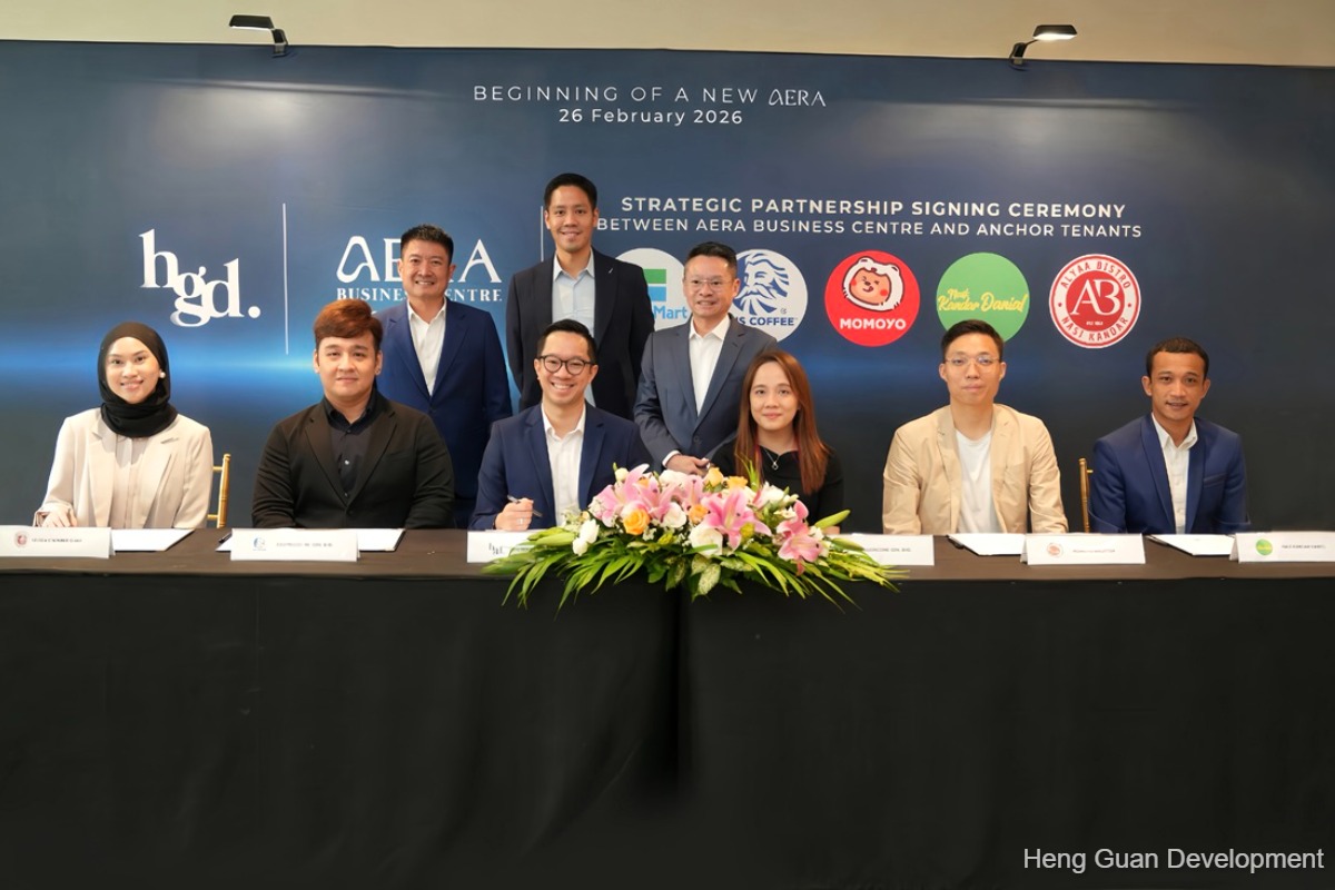 HGD secures five anchor tenants for Aera Business Centre in Sungai Petani North